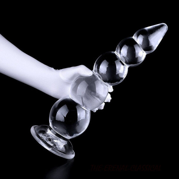 Gourd anal plug soft and comfortable anal beads