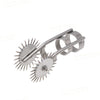 Stainless Steel Pinwheel Spiked Wheels Body Flirting Gear Binding Couple Game