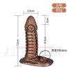 Hollow Penis Sleeve Realistic Penis Extender Enlargement Silicone Sleeve Sex Toy