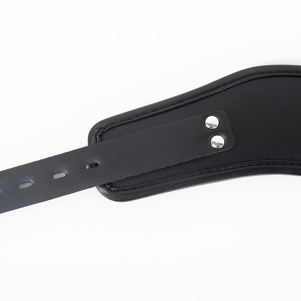 Soft PU leather Leather Bondage Posture Collar neck collar Restraint with leash
