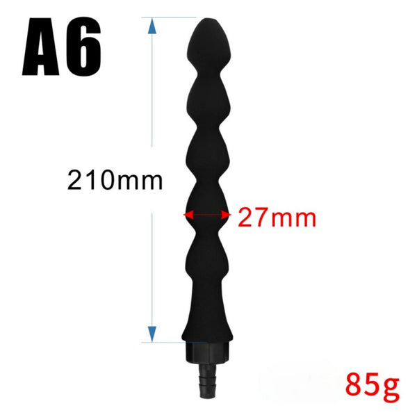 Shower Enema System Vaginal Anal Cleaner Wash Colon Douche Nozzle Cleaning 9"