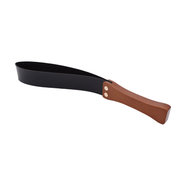 Wooden handle whip soft whip bondage paddle BDSM sex toy