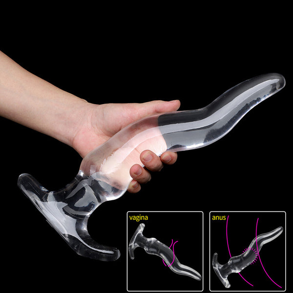 Prostate Massage Butt Plug Long Anal Plug Large Dildo Men Sex Toy Anus Expansion