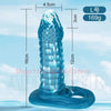 Hollow Penis Sleeve Realistic Penis Extender Enlargement Silicone Sleeve Sex Toy