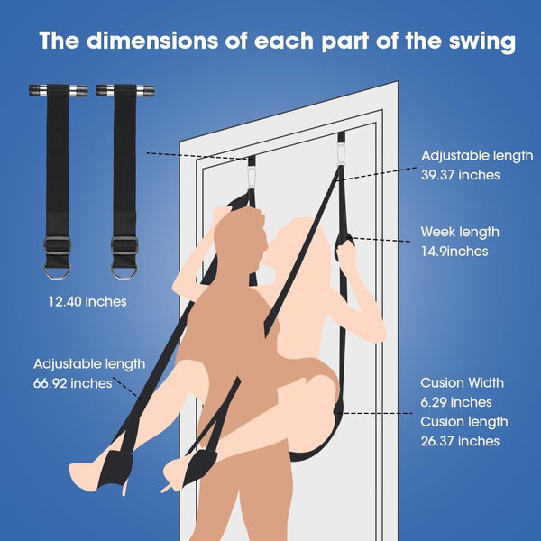 Enhanced Sex Swing 360 Degree Spinning Adult Sex Swing 2 in 1 Erotic Sex Toy