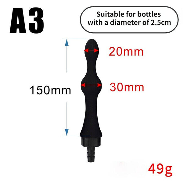 Shower Enema System Vaginal Anal Cleaner Wash Colon Douche Nozzle Cleaning 9"