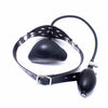 Inflatable Faux Leather Ball Mouth Pump Gag