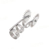 Stainless Steel Pinwheel Spiked Wheels Body Flirting Gear Binding Couple Game
