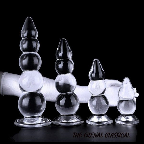 Gourd anal plug soft and comfortable anal beads