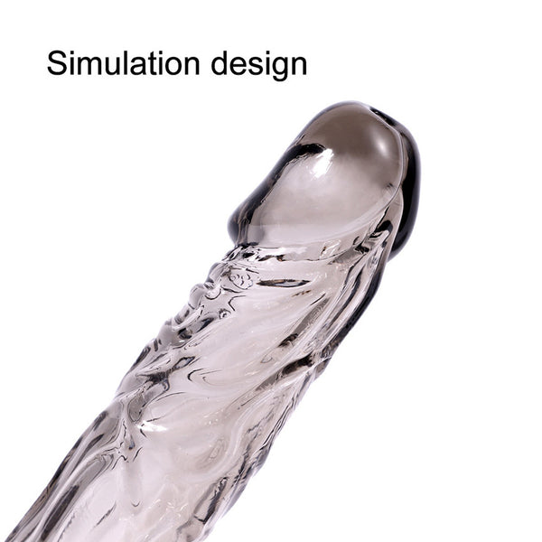 Crystal penis enlargement condom liner enlargement belt enhancer realistic condom