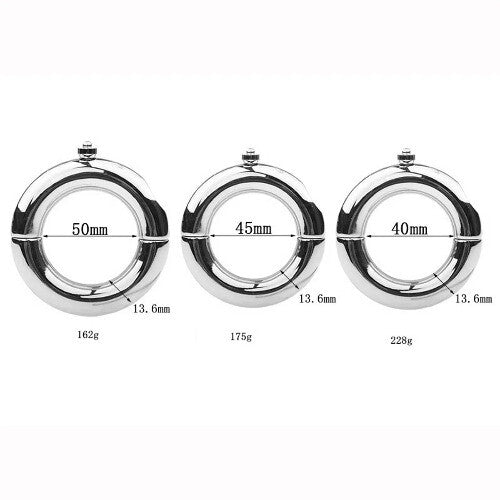 Metal Male Cockring Clamp Chastity Cage Screw Penis Ring Bondage Dick Stretcher