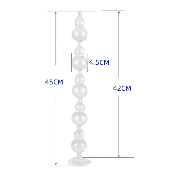 Extra Long Anal Beads Butt Plug G Spot Dildo Deep Massager Suction Cup Sex Toys