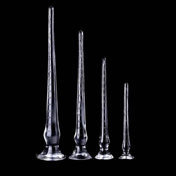 Anal plug dildo long and deep big penis with suction cup