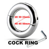 Metal Male Cockring Clamp Chastity Cage Screw Penis Ring Bondage Dick Stretcher
