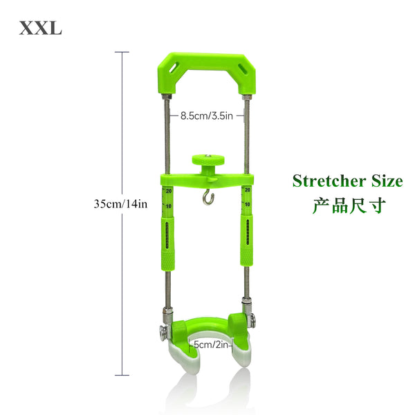 Male penis hook stretching traction device bracket extension correction physical training system