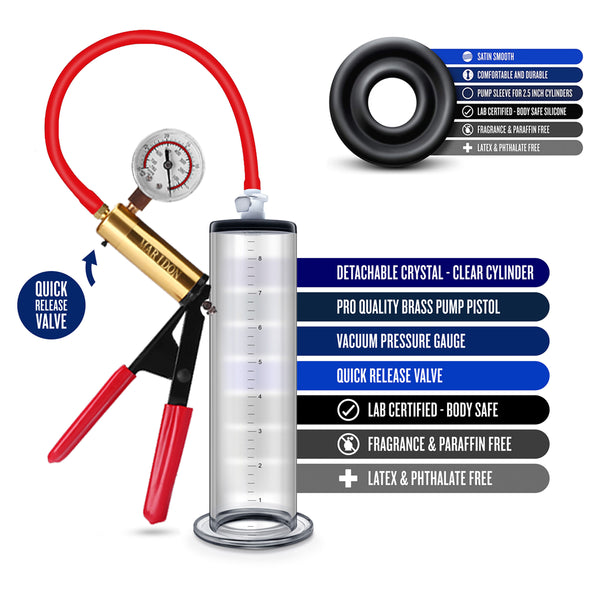 Pro version Penis Pump Penis Enlargement and Erection Aid/Set/Individual Parts