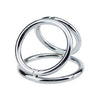 Chrome Triple Cock and Ball Ring