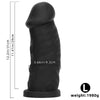 Realistic Dildo Thick Lifelike Dildo with Strong Suction Base for Hands-Free Play Huge Anal Plug for Anus Dilation Prostate Stimulation Silicone Adult Sex Toy for Advanced Players