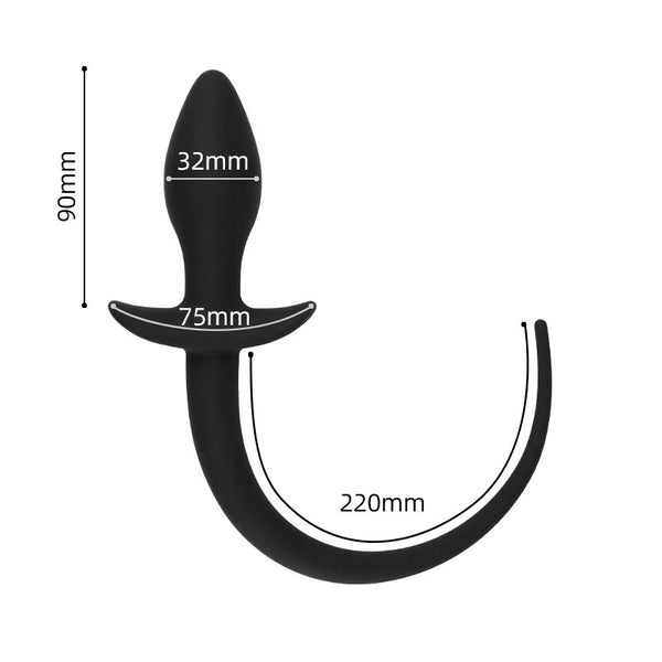 Adult Silicone Butt Plug - Soft and Flexible Anal Plug