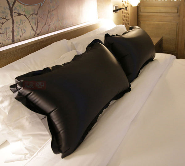 Waterproof and oil-proof inflatable pillow for sex lovers