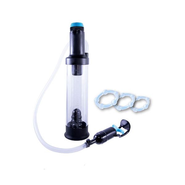 Penis Enlarger Vacuum Pump - Battery Operated Multi Speed Stimulator Vibrating，Stronger Bigger Erections Enlargement Extend Pump, Air Pressure Device