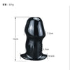 Hollow glans anal plug