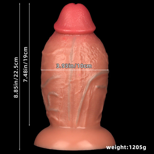 Large Anal Dildo 4 Inch Diameter Wide Realistic