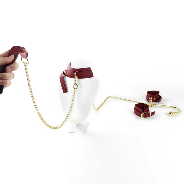 Men's wearable anal hook adult self-binding anal development props set