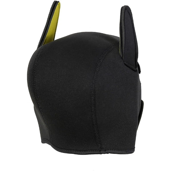 Neoprene Puppy Face Muzzle Dog Removable Full Head Hood Mask With Ears (One Size)