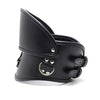 Genuine Leather Slave Posture Collar Bondage Neck Restraint/Unisex Luxury Leather Neck Collar