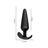 Silicone anal plug sex toy adult gay trainer