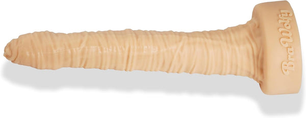 20" Old Joe 100% Food Grade Platinum Silicone Cock- FDA Standard Compliant Material-X Large Extra Long Shaft - Giant Dildo Anal with Rich Folds -Va c-U-Lock System - Sex Toys (Beige, X Large)