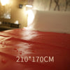 Red Thin Type Sex Blankets King Waterproof and Stain Proof Queen Size Bed Sheet Cover