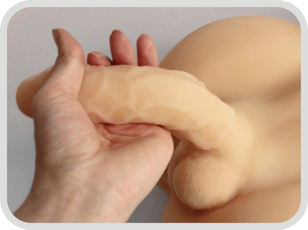 Sex Dolls Lifelike Sex Toys for Men and Women (Flesh Shemale)