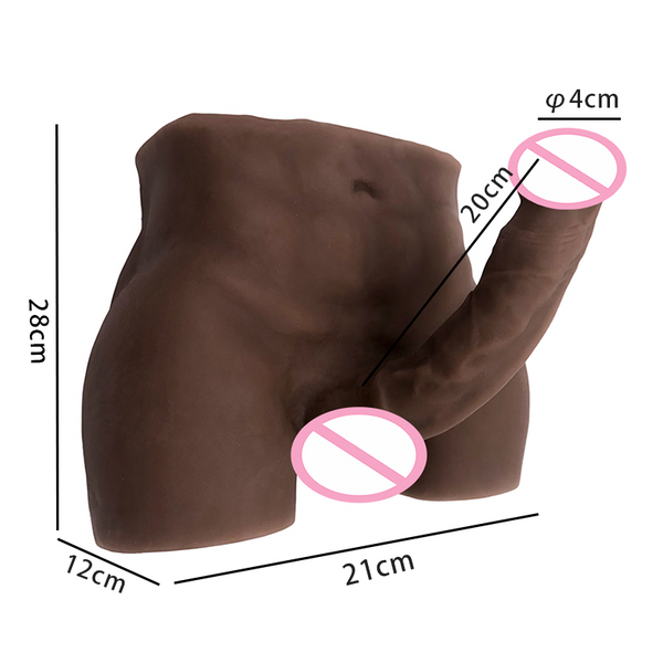 Realistic Silicone Dildo - Large Size, Lifelike Texture, Anal Play & More! Adult Sex Toy for Women, Men & Couples