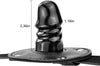 Lockable dildo gag with adjustable straps, realistic penis gag with lock