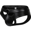 Sexy Mens Faux Leather Underwear Open Butt Briefs Jockstrap Panties Gay Thongs