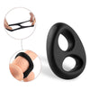 Male Scrotum Testicle Squeeze Rings-Chastity-Cage-Stretcher Enhancer Delay Ball