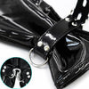 bondage gloves, patent leather handcuffs,sex toy gloves, lockable, fisting gloves, fetish gloves, suitable for extreme couples, pet play, role play, slave