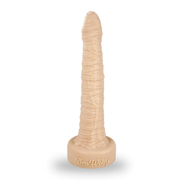 20" Old Joe 100% Food Grade Platinum Silicone Cock- FDA Standard Compliant Material-X Large Extra Long Shaft - Giant Dildo Anal with Rich Folds -Va c-U-Lock System - Sex Toys (Beige, X Large)
