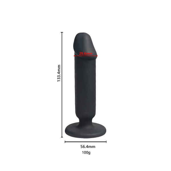 Silicone butt plug anal dildo