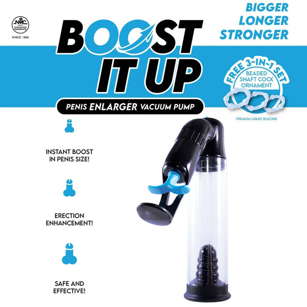 Deluxe Sure Grip Penis Enlarger Vacuum Pump - Effortless One-Handed Control, Visible Gains Fast, Next Level Suction Power, Air Pressure Device