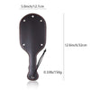 Faux leather spanking paddle for adult stimulation impact sex toys