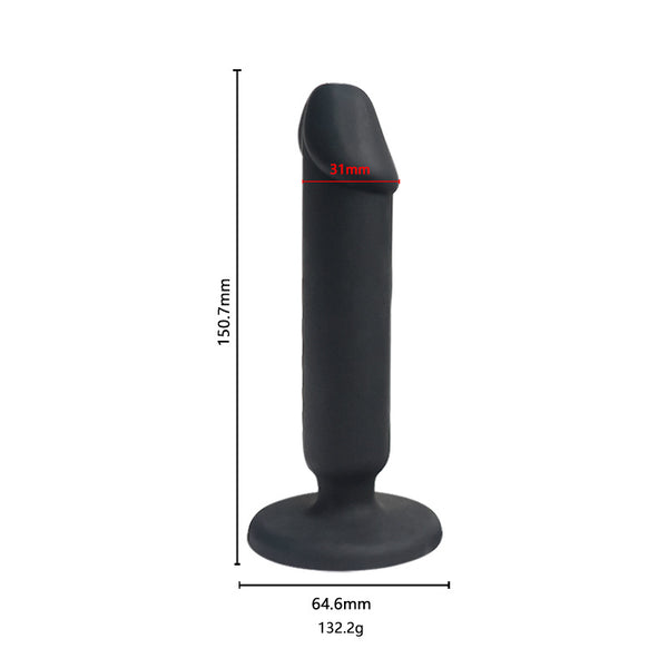 Silicone butt plug anal dildo