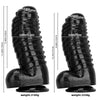 Large Anal Butt Plug Big Anal Plug Towel Anal Plug Giant Butt Plug Girth Anal Dildo Sex Toy with Suction Cup Hands-Free Play PVC Butt Plug Adult Sex Toys for Women