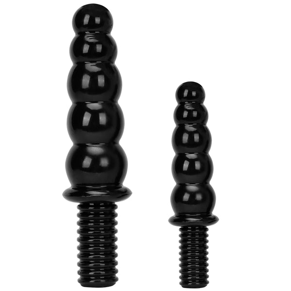 Anal Beads 9.9 Inch Vaginal G-Spot Anal Dildo Masturbation Butt Plug with Handle for Men and Women