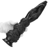 Super Long Fist Dildo Black Anal Plug Butt Plug with Strong Suction Cup 3 Sizes Vaginal G-spot Hand Dildo Anal Pleasure Trainer Sex Toys for Men Women Masturbation