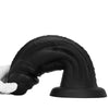 Realistic thick silicone dildo, unisex