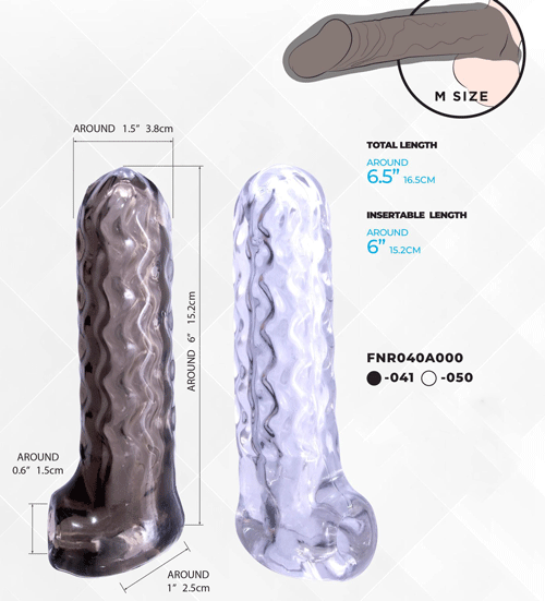 Penis Sleeve With Ball Strap