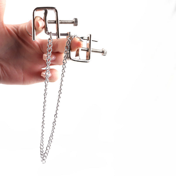 Adjustable nipple clamps